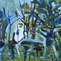 2026 oil on canvas 15 x 17 inches