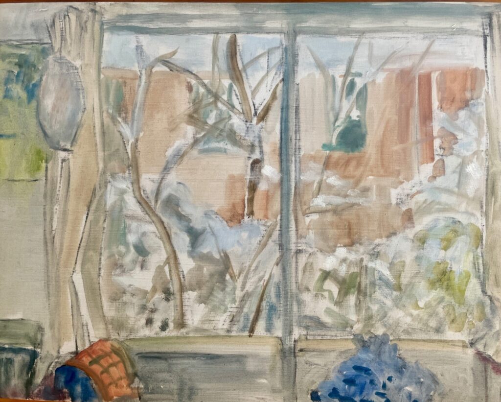 2026 oil on panel 12 x 16 inches