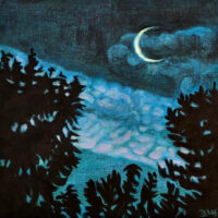 2025 oil on canvas 8 x 8 inches