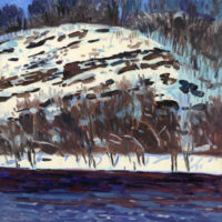 2014 oil on canvas 12 x 12 inches