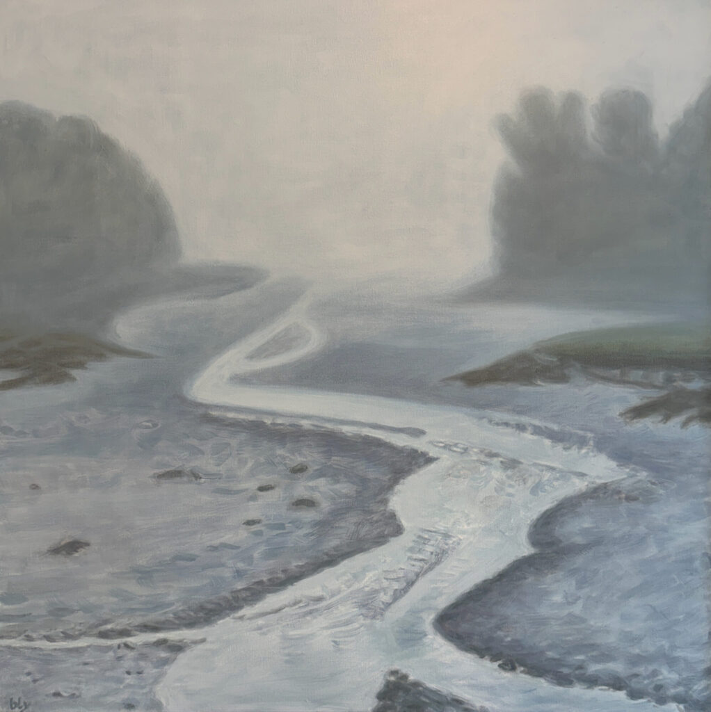 2026 oil on canvas 24 x 24 inches