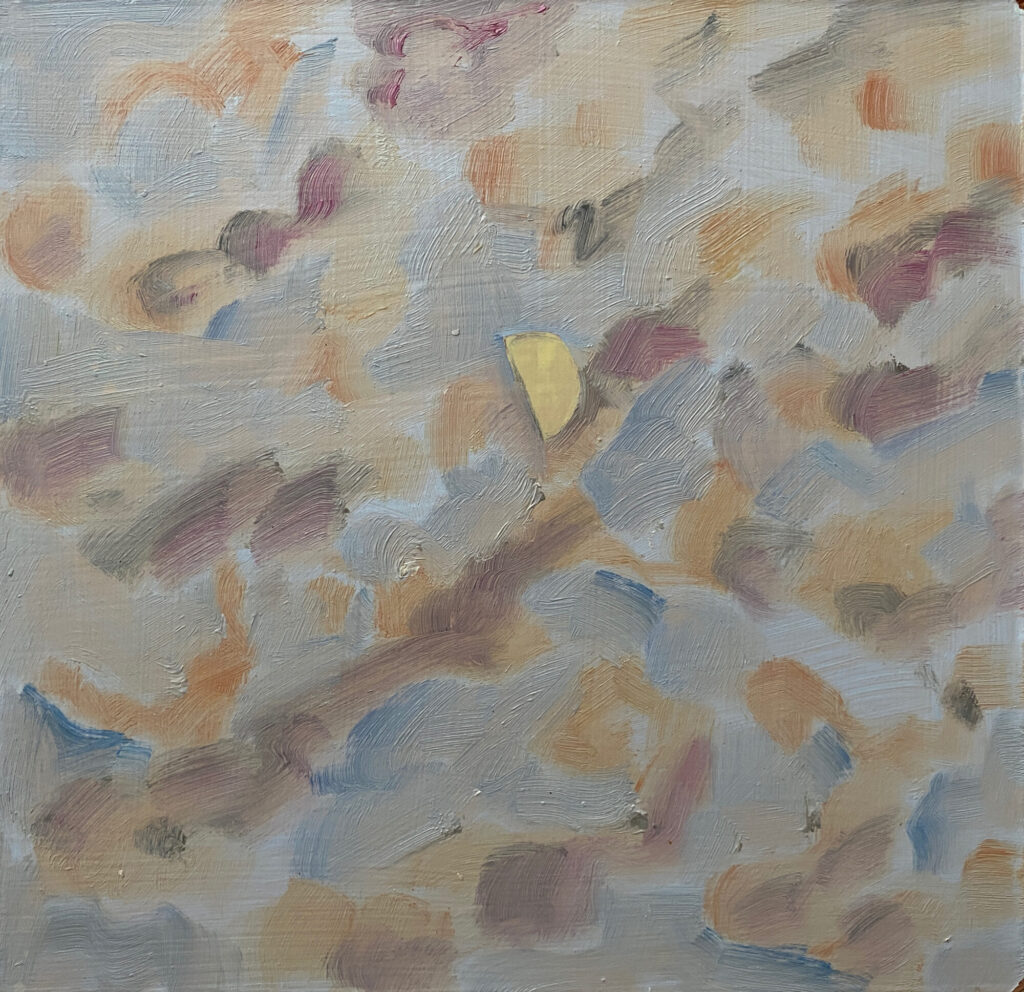 2007 oil on panel 6 7/8 x 7 inches