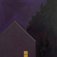 2013 oil on panel 8 3/4 x 3 1/4 inches
