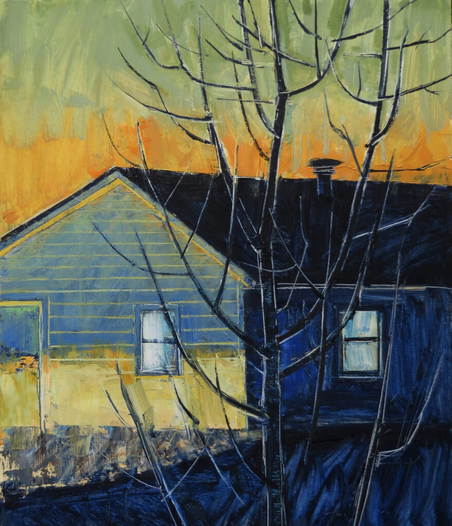 2024 oil on panel 20 x 17 inches