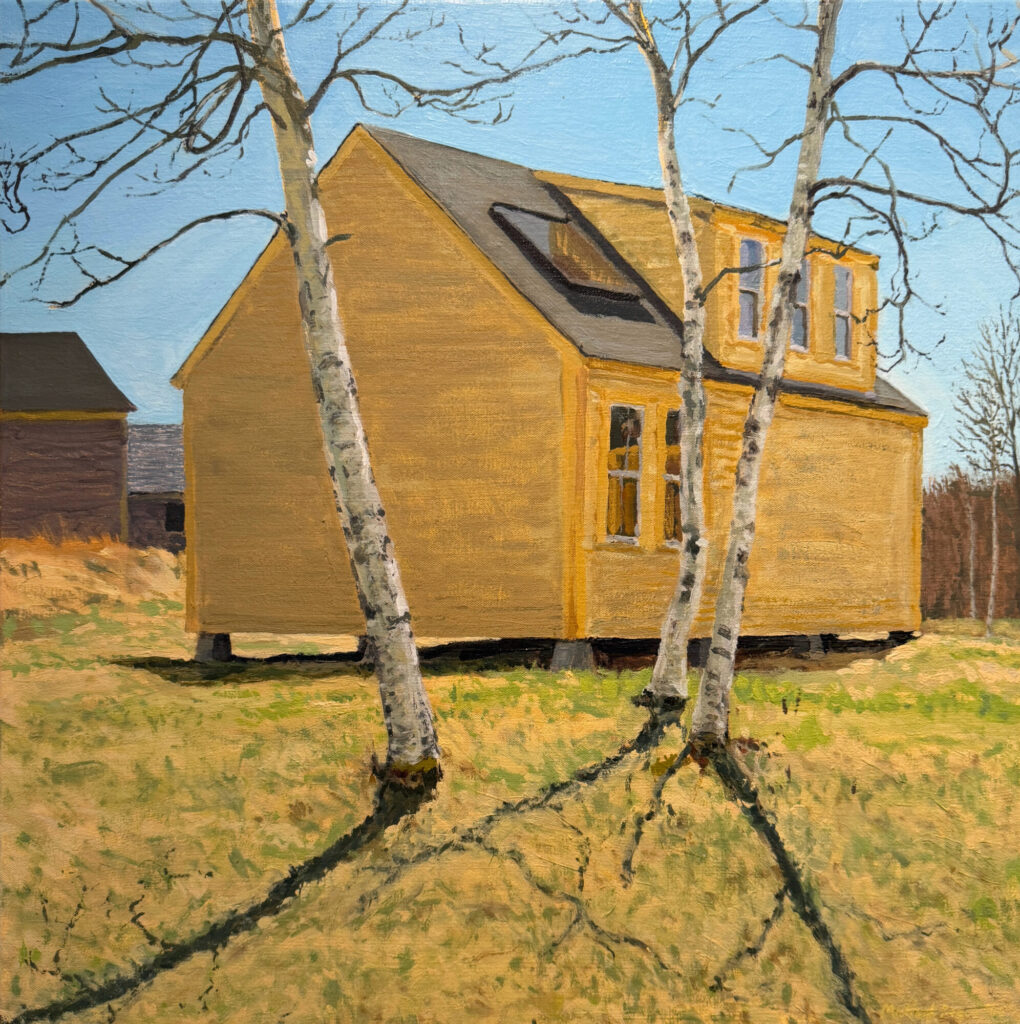 2006 oil on canvas 24 x 24 inches