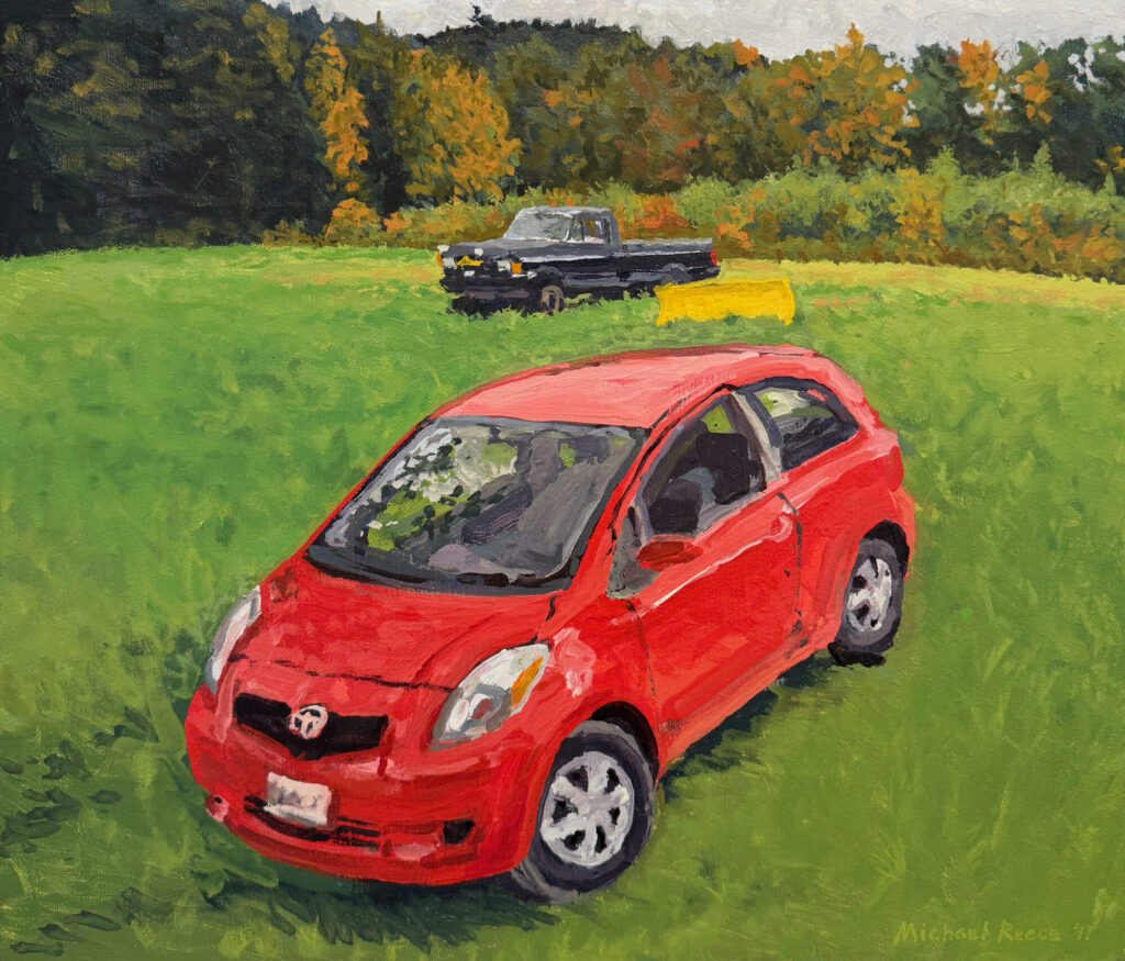 2011 oil on canvas 17 x 19 inches