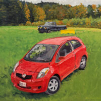 2011 oil on canvas 17 x 19 inches
