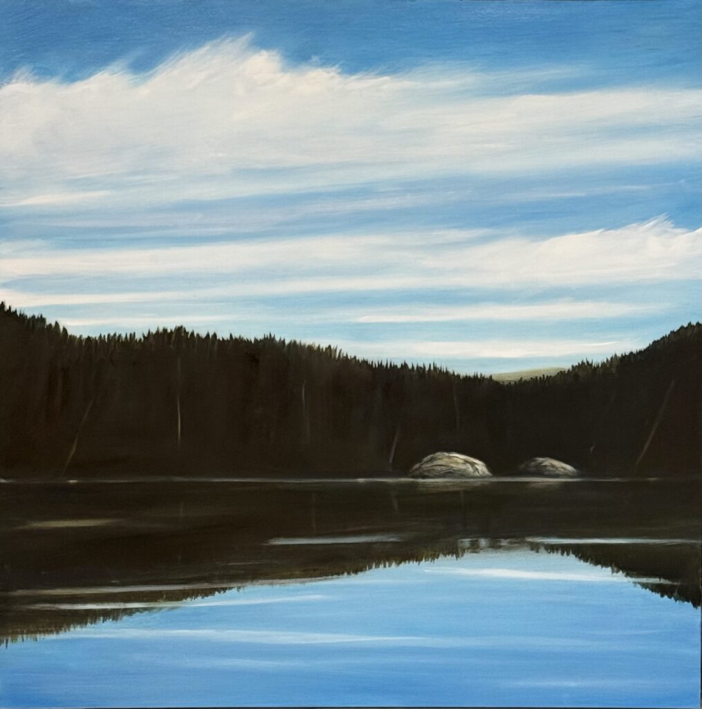 2026 oil on panel 30 x 30 inches