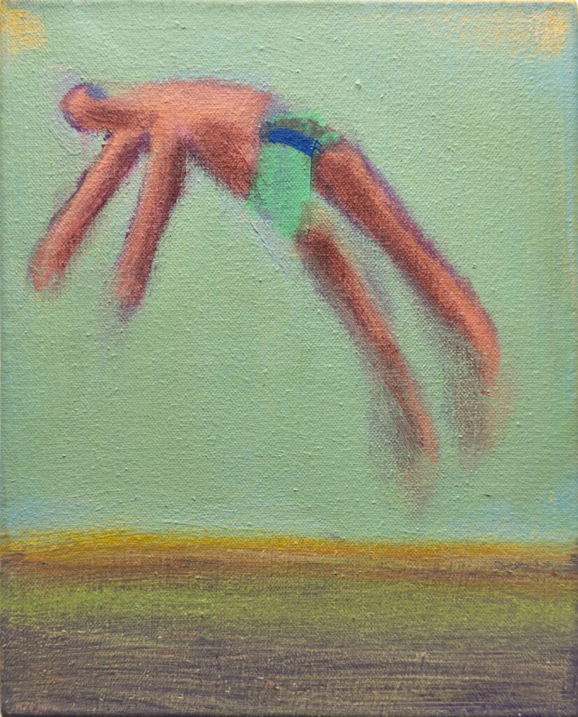 2026 acrylic on canvas 10 x 8 inches