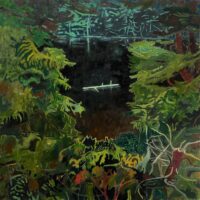 2025 oil on panel 22 x 22 inches