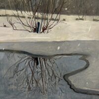 2026 oil on panel 24 1/2 x 43 1/2 inches