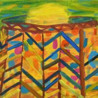 2026 acrylic on canvas 18 x 24 inches