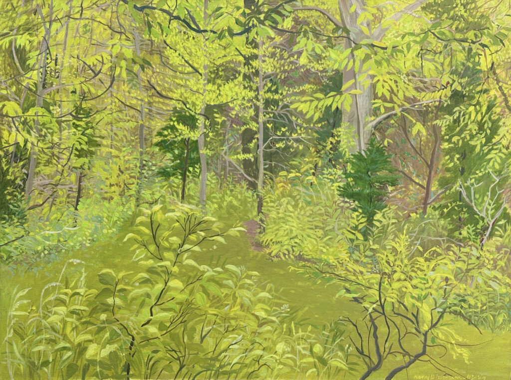 1979 oil on canvas 30 x 40 inches