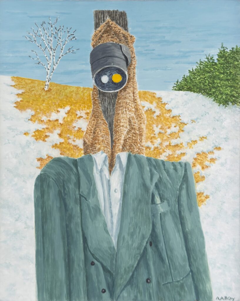 2026 casein on panel 8 x 10 inches
