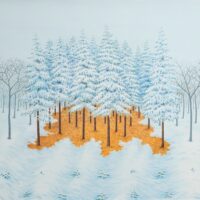 2026 casein on panel 20 x 24 inches (sold)