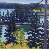 2005 oil on board 16 x 28