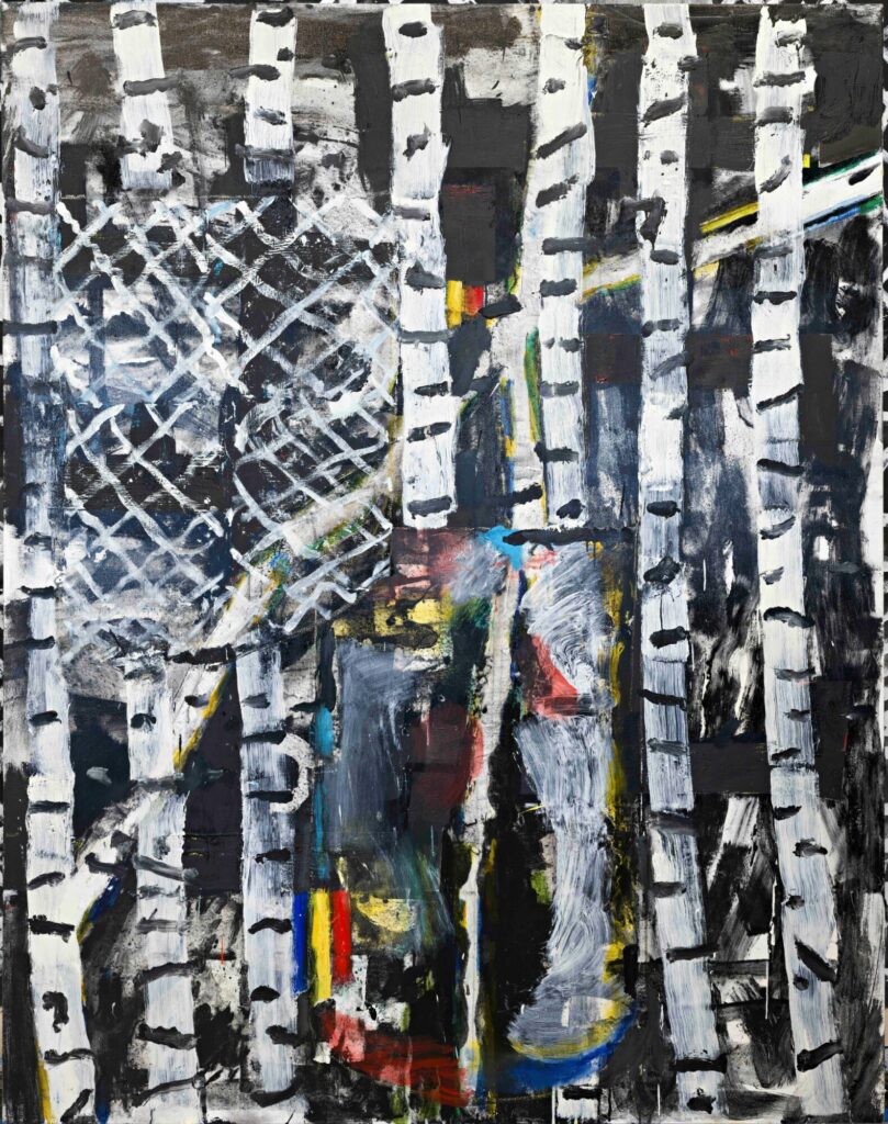 2026 oil on canvas 84 x 66 inches